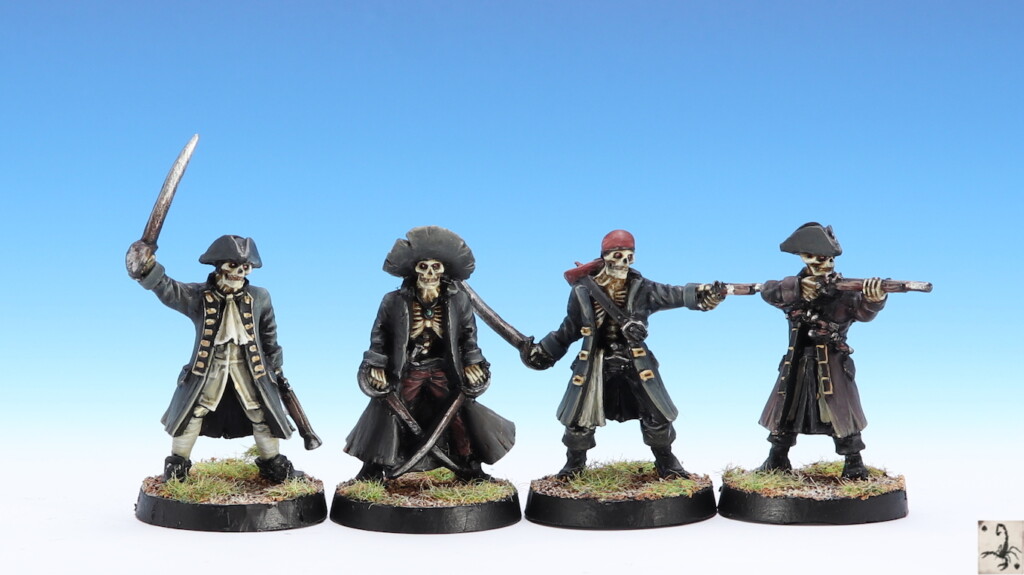 Undead Pirates 2 Black Scorpion Miniatures